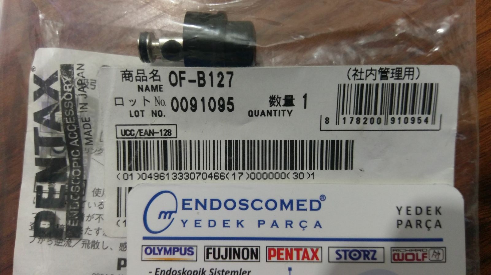 Pentax Suction/Aspirasyon Valfi